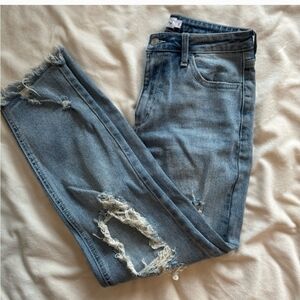 Cello Women's Light Blue Distressed Skinny Jeans SZ 5